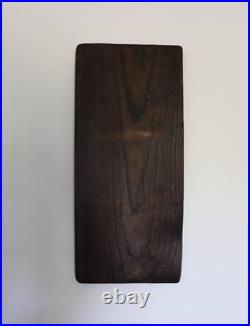 Shaped by Time Original Organic Pine Wood Art Panel Rustic Modern 5.5x12