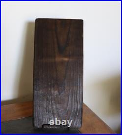 Shaped by Time Original Organic Pine Wood Art Panel Rustic Modern 5.5x12