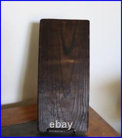 Shaped by Time Original Organic Pine Wood Art Panel Rustic Modern 5.5x12