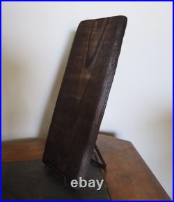 Shaped by Time Original Organic Pine Wood Art Panel Rustic Modern 5.5x12