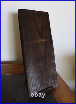 Shaped by Time Original Organic Pine Wood Art Panel Rustic Modern 5.5x12