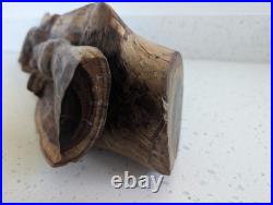 Signed Hand-Carved Wood Creation of Adam Sculpture Statue 22x6x4 One of a Kind