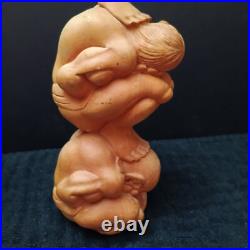 Special Javanese Triple Yogi Man Hand Carved Wooden Sculpture 10 Weeping Buddha Special Javanese Triple Yogi Man Hand Carved Wooden Sculpture 10 Weeping Buddha