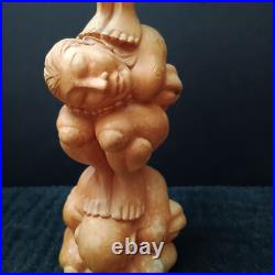 Special Javanese Triple Yogi Man Hand Carved Wooden Sculpture 10 Weeping Buddha Special Javanese Triple Yogi Man Hand Carved Wooden Sculpture 10 Weeping Buddha