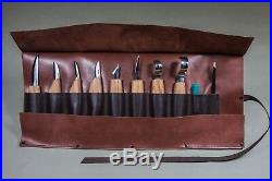 Spoon Carving Set Sculpture Woodcarving Tools Spoon Knives Tool Roll BeaverCraft