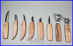 Spoon Carving Set Sculpture Woodcarving Tools Spoon Knives Tool Roll BeaverCraft