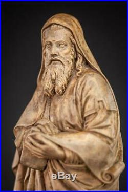 St Philip The Apostle Sculpture Saint Carved Wood Statue Wooden Figure 16
