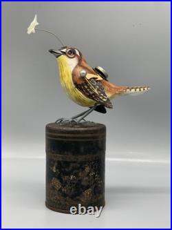 Steampunk Bird Sculpture Assemblage Art