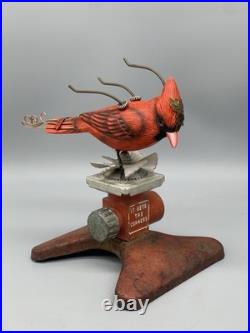 Steampunk Bird Sculpture Assemblage Art