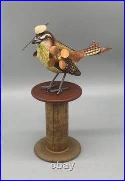 Steampunk Bird Sculpture Assemblage Art