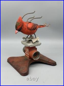 Steampunk Bird Sculpture Assemblage Art