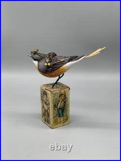 Steampunk Bird Sculpture Assemblage Art