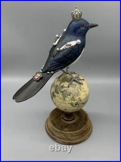 Steampunk Bird Sculpture Assemblage Art