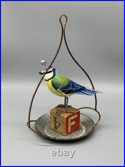 Steampunk Bird Sculpture Assemblage Art