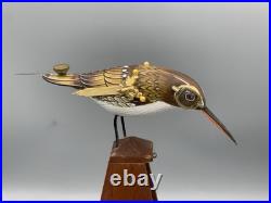 Steampunk Bird Sculpture Assemblage Art