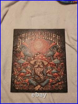 Stick Figure Electric Wood Burn Lifes A Trip Signed By Scott Woodruff