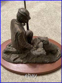 Strong Bond Sculpture Big Sky Carvings Bronze Over Resin