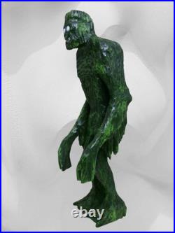 The HONEY ISLAND SWAMP MONSTER Louisiana-my 12.75hand carved, signed wood fig