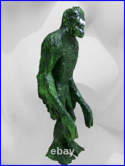 The HONEY ISLAND SWAMP MONSTER Louisiana-my 12.75hand carved, signed wood fig