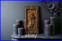The Sistine Madonna WoodEN gift WOOD CARVED CHRISTIAN ICON RELIGIOUS ART WORK