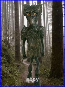 The WOODS DEVIL OF NEW HAMPSHIRE -my 12.5hand carved, signed wood fig