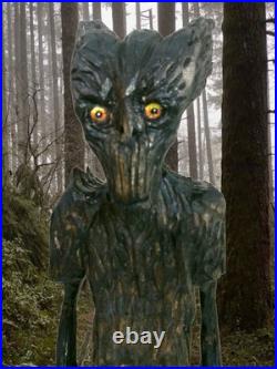 The WOODS DEVIL OF NEW HAMPSHIRE -my 12.5hand carved, signed wood fig