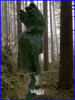 The WOODS DEVIL OF NEW HAMPSHIRE -my 12.5hand carved, signed wood fig