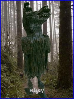 The WOODS DEVIL OF NEW HAMPSHIRE -my 12.5hand carved, signed wood fig