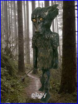 The WOODS DEVIL OF NEW HAMPSHIRE -my 12.5hand carved, signed wood fig