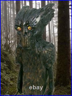 The WOODS DEVIL OF NEW HAMPSHIRE -my 12.5hand carved, signed wood fig