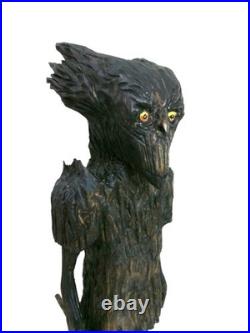The WOODS DEVIL OF NEW HAMPSHIRE -my 12.5hand carved, signed wood fig