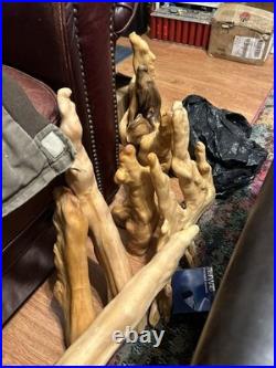 Unique Cypress Knees Art Sculpture 23 long x 23tall natural wood art
