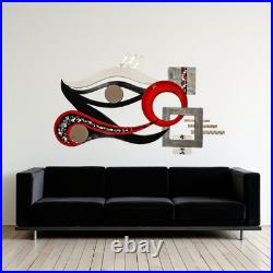 Unique Modern Abstract Eye Wall Sculpture 45x24 by Alisa/Art69