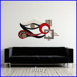 Unique Modern Abstract Eye Wall Sculpture 45x24 by Alisa/Art69 Unique Modern Abstract Eye Wall Sculpture 45x24 by Alisa/Art69