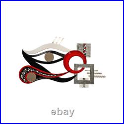 Unique Modern Abstract Eye Wall Sculpture 45x24 by Alisa/Art69