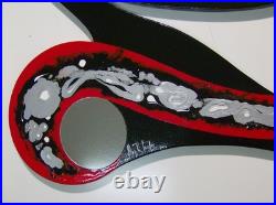 Unique Modern Abstract Eye Wall Sculpture 45x24 by Alisa/Art69