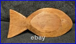 VINTAGE Don MCclory NORTHWEST COAST ART HAND CARVED DON MCCLORY 1991 Totem BOWL