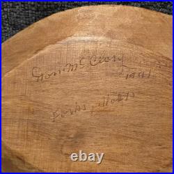 VINTAGE Don MCclory NORTHWEST COAST ART HAND CARVED DON MCCLORY 1991 Totem BOWL