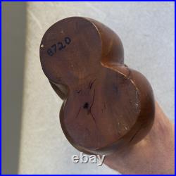 VTG Hand Carved Wooden Abstract Wood Torso By John Schackermann Sculpture 10