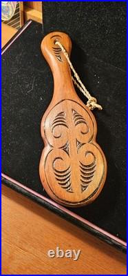 Vgt. Maori carved Patu