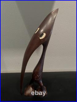 Vintage Abstract Sculptures by Danish Artist Knud Albert. Signed. Pick Up Only