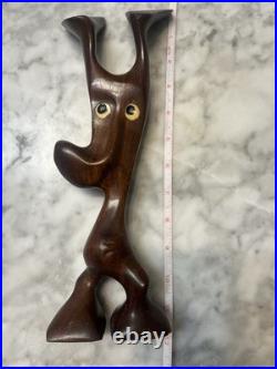 Vintage Abstract Sculptures by Danish Artist Knud Albert. Signed. Pick Up Only