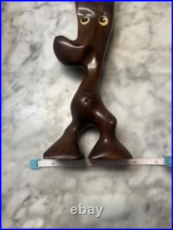 Vintage Abstract Sculptures by Danish Artist Knud Albert. Signed. Pick Up Only