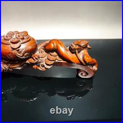 Vintage Carved Wooden Home Decor Dragon Wood Carving Sculpture Room Statue Ruyi Vintage Carved Wooden Home Decor Dragon Wood Carving Sculpture Room Statue Ruyi