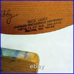 Vintage Folk Art Wood Sculpture Fish by Dick Libby Dickinson's Weathervane 683