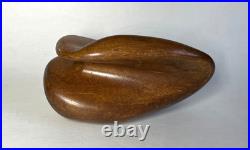 Vintage James Prestini Style Handcrafted Wood Sculpture Contemporary Art