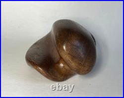 Vintage James Prestini Style Handcrafted Wood Sculpture Contemporary Art