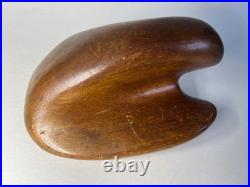 Vintage James Prestini Style Handcrafted Wood Sculpture Contemporary Art