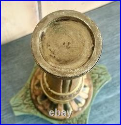 Vintage John Richard's Carved Wood Marble Style Sculpture 21x7.5