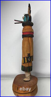 Vintage Native American Raphael Jose Jr. Hopi Kachina Doll Wood Carving